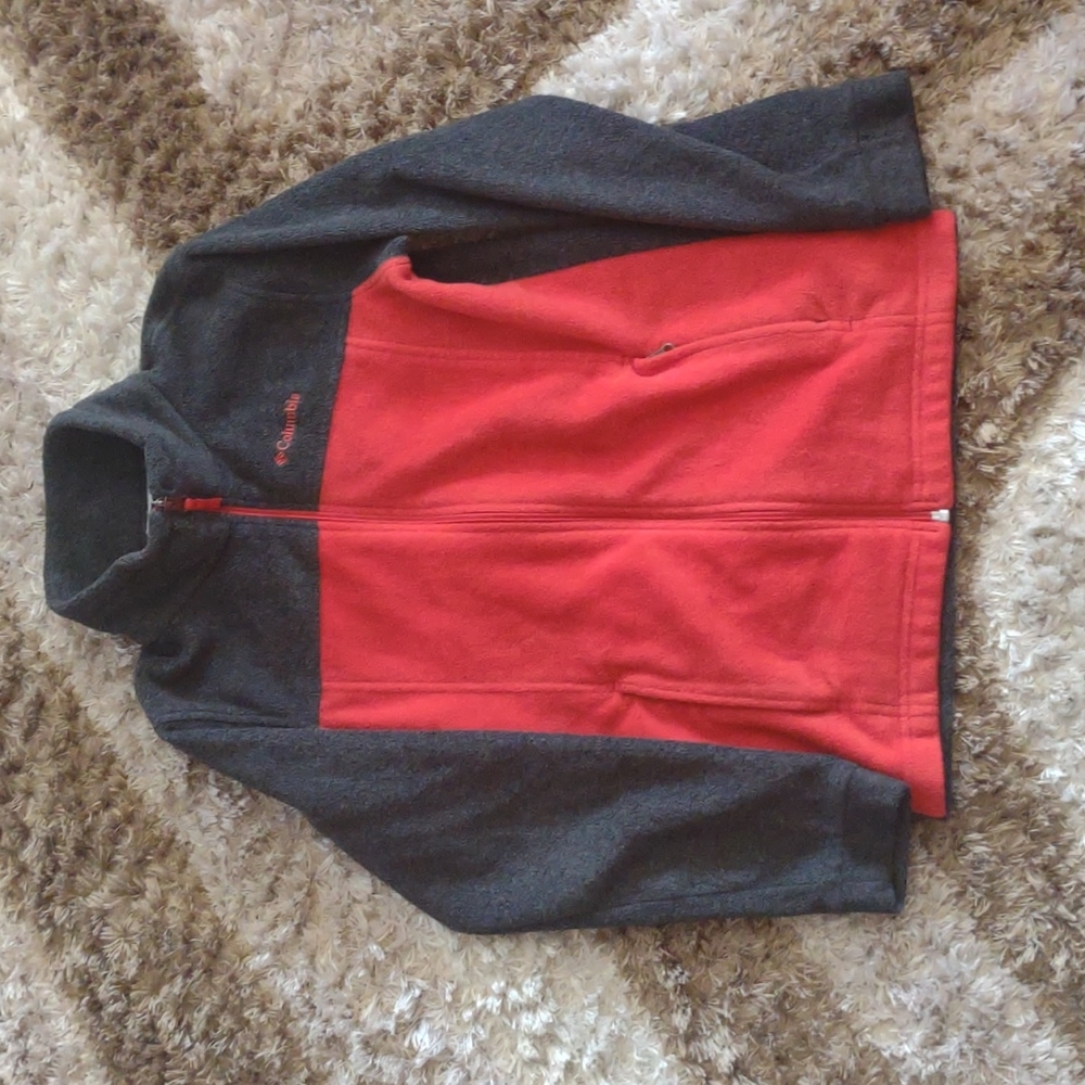 Columbia zip up fleece sweatshirt jacket